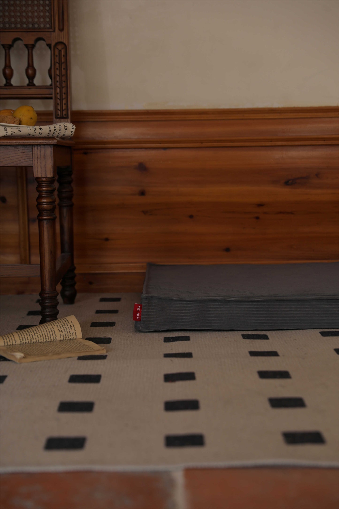 CORDUROY FLAT PET MAT