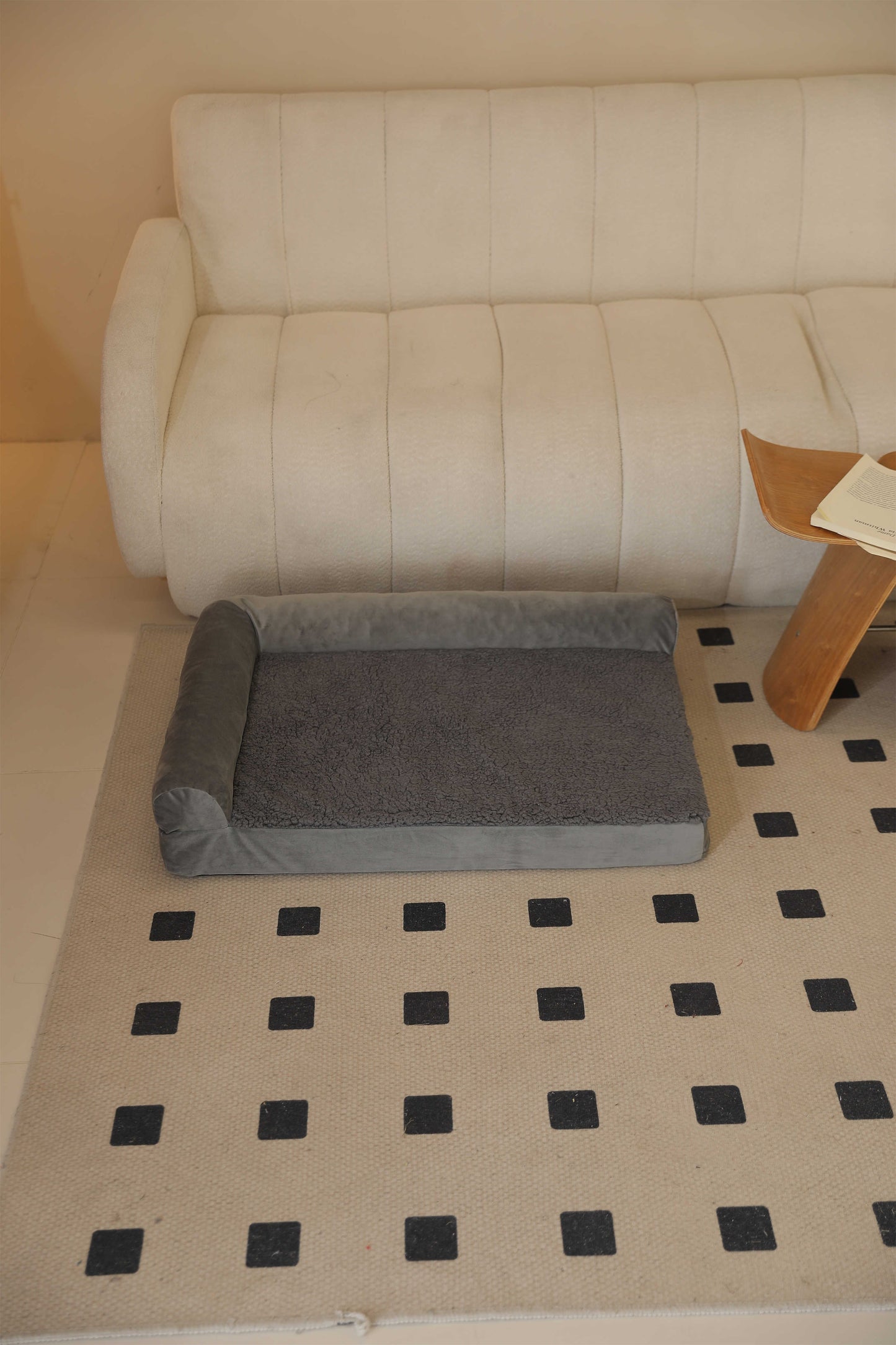 DOUBLE PILLOW DUTCH VELVET COTTON FLANNEL PET SOFA
