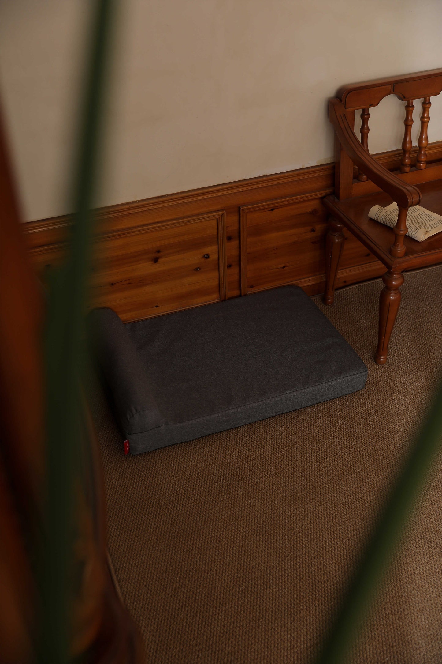 LINEN SINGLE PILLOW PET BED