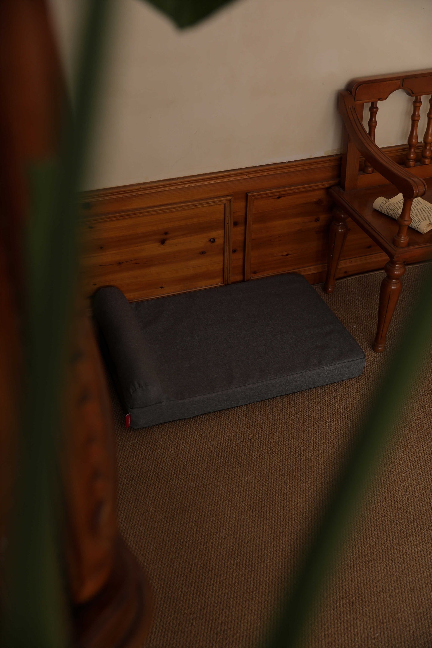 LINEN SINGLE PILLOW PET BED