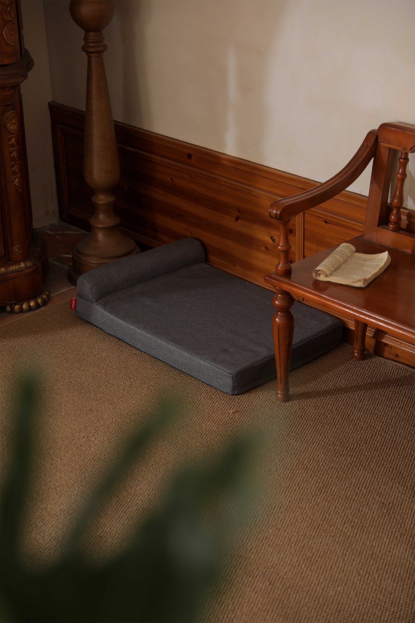 LINEN SINGLE PILLOW PET BED
