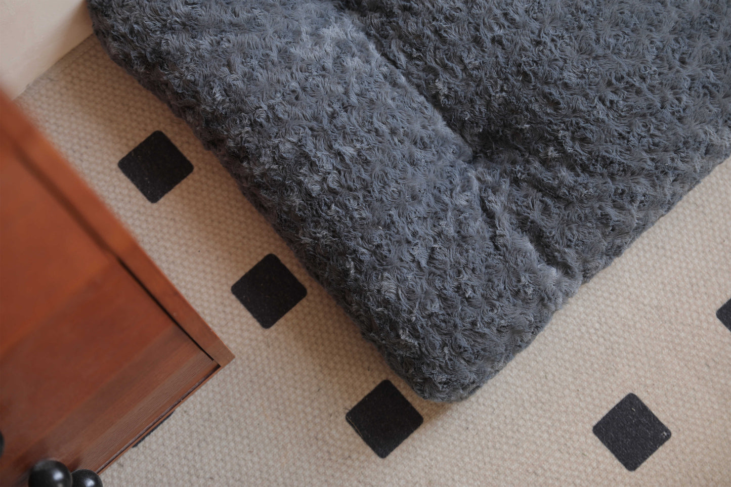 ROSE PLUSH FLAT PET MAT