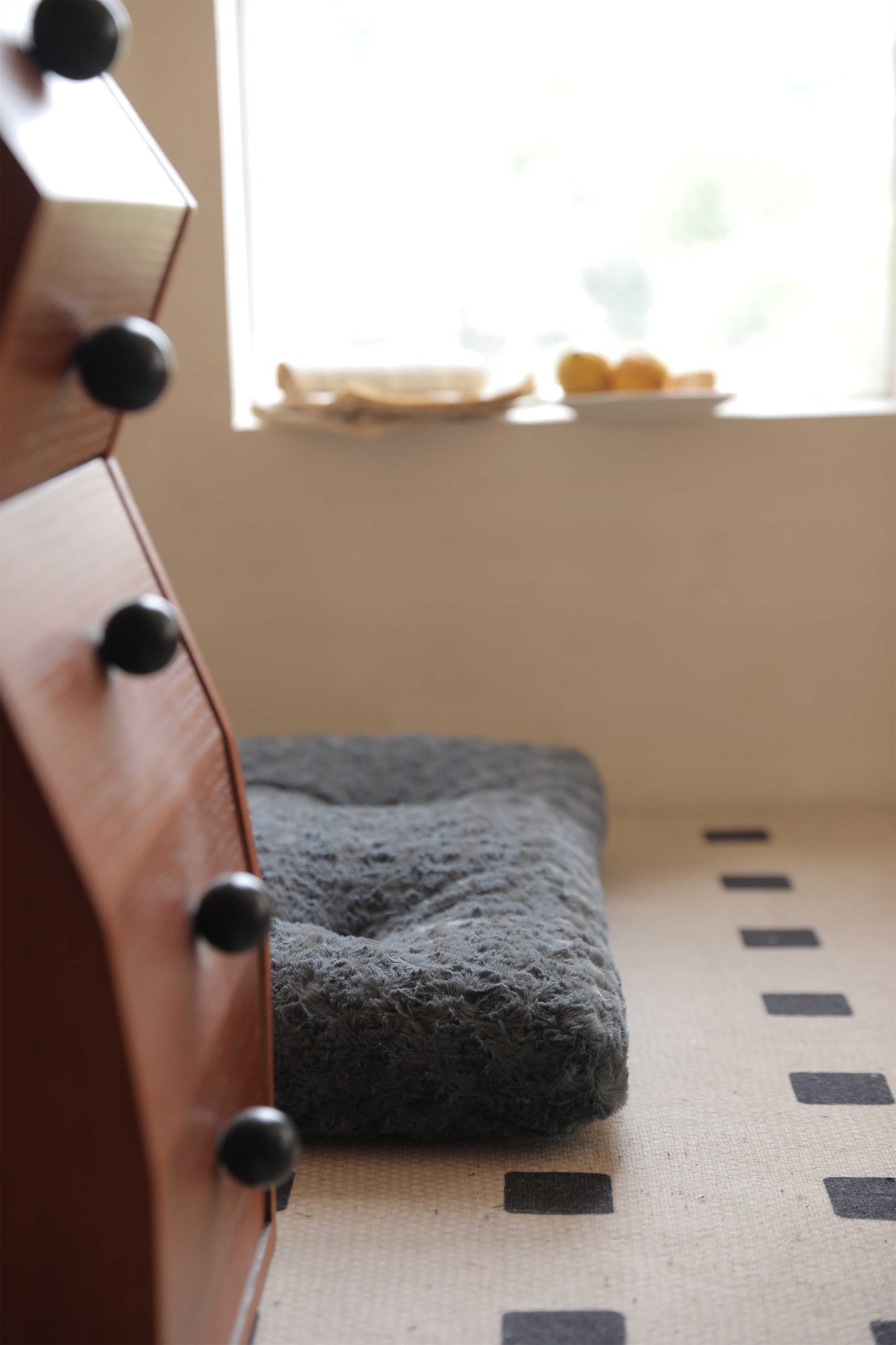 ROSE PLUSH FLAT PET MAT