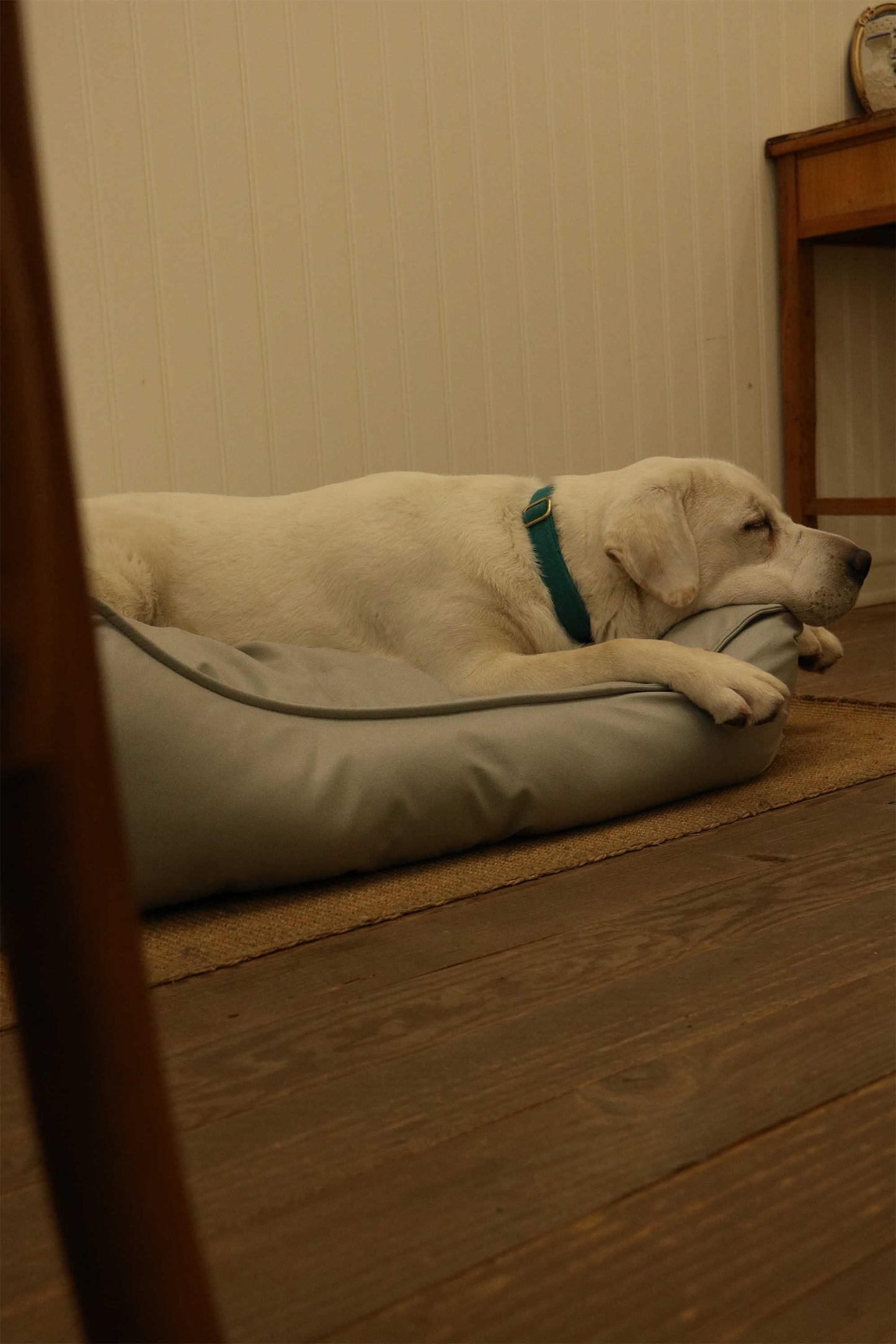 TECH FABRIC FLAT PET BED(LIGHT GRAY)