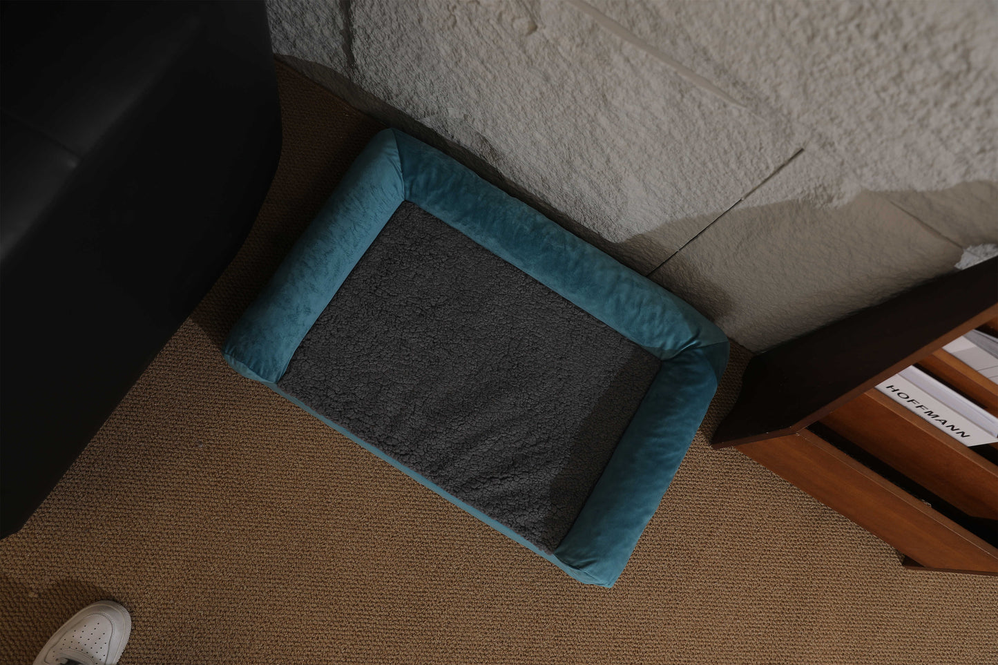 THREE-SIDED BACKREST DUTCH VELVET COTTON FLANNEL PET SOFA