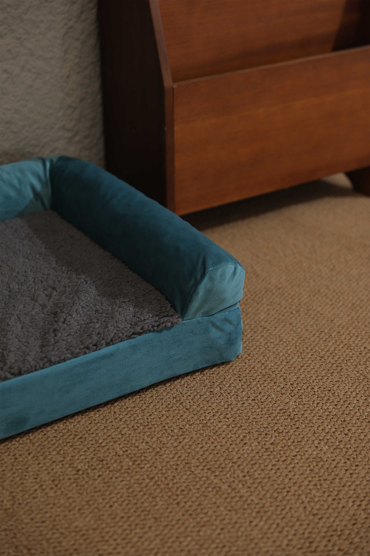 THREE-SIDED BACKREST DUTCH VELVET COTTON FLANNEL PET SOFA