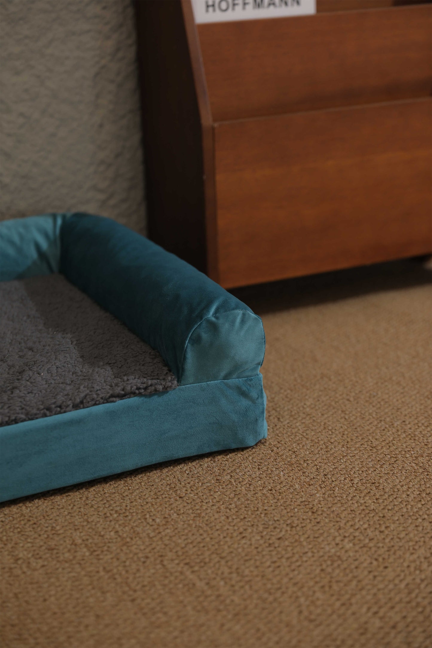 THREE-SIDED BACKREST DUTCH VELVET COTTON FLANNEL PET SOFA